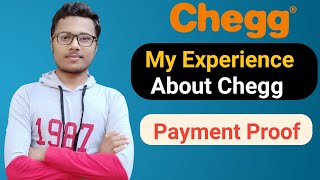 My working experience with chegg  chegg india earn money  Chegg payment proof  chegg [upl. by Nwahc]