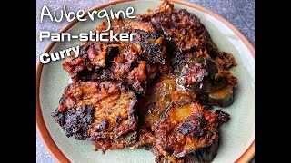 AUBERGINE PANSTICKER CURRY  Burmese aubergine  Best aubergine curry ever  Food with Chetna [upl. by Aiz]