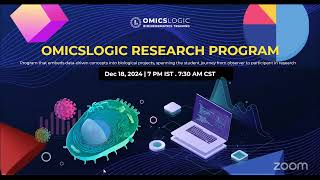 Webinar OmicsLogic Biomedical Data Science Research Program [upl. by Leddy]