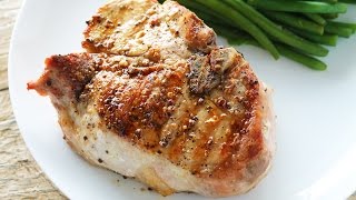 How to Cook A Thick Cut Pork Chop [upl. by Cresida]