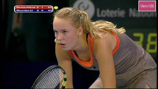 Elena Dementieva vs Caroline Wozniacki 2008 Luxembourg F highlights [upl. by Ynabe92]