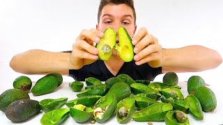 Avocado Challenge • MUKBANG [upl. by Maise]