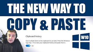 Copy amp Paste Multiple Items in W10 Introducing Clipboard History [upl. by Assirrak]
