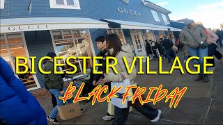 Bicester Village Black Friday WALKING TOUR to MAXIMIZE Your Savings [upl. by Ignatius]