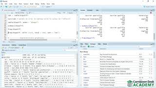 Formation R Cours 16  Analyser une variable qualitative [upl. by Llyrpa]