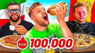 SIDEMEN EUROPE 100000 CALORIE CHALLENGE [upl. by Bills]