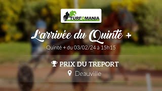 Turfomania Arrivée quinté du Samedi 03 Février 2024 [upl. by Sotos251]