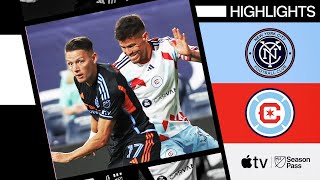 New York City FC vs Chicago Fire FC  Full Match Highlights  August 24 2024 [upl. by Swor]