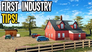 How To Start Your First Industry to Make Money in Cities Skylines [upl. by Damle]