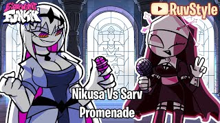 FNF Promenade but Sarv vs Nikusa [upl. by Anikas428]