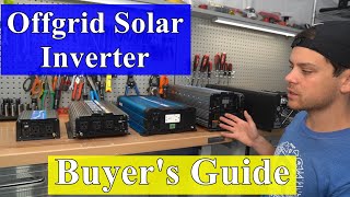 Offgrid Solar Inverter Buyers Guide for Beginners [upl. by Yuille468]