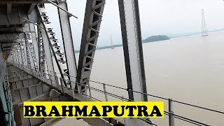 Secunderabad Kamakhya Cross 22 KM Mighty Brahmaputra River  Naranarayan Setu [upl. by Yeniar]