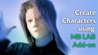 Blender Secrets  Create Characters with the MB Lab addon [upl. by Mencher]