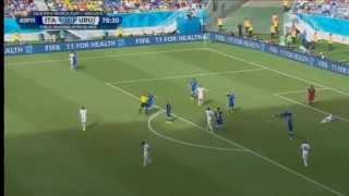 Suarez bites Chiellini in World Cup [upl. by Sira]