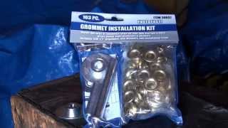 Harbor Freight Grommet Installation Kit [upl. by Krilov]