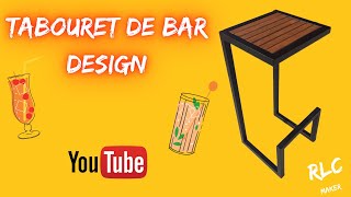 Comment fabriquer un tabouret de bar DIY [upl. by Ellerehc]