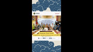 Ekspose Hasil Audit Inspektorat Jenderal Kementerian ATRBPN [upl. by Hana935]