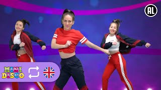 MINIDISCO PART 1  NON STOP  Songs for Kids  Learn the Dance  English Version  Mini Disco [upl. by Venn]