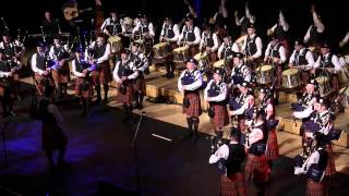 Glasgow 2013  Strathclyde Police Pipe Band  Final Concert [upl. by Hayott]