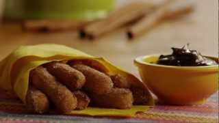 How to Make Churros  Allrecipescom [upl. by Annayek]