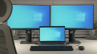 Laptop and Two Monitors  No Dock Required [upl. by Bobbi]