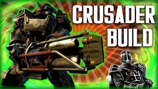 Fallout 4 Builds  The Crusader  Space Marine Build [upl. by Anaul]