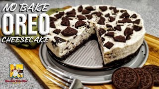 No Bake Oreo Cheesecake  Easy Cheesecake Recipe [upl. by Jacey944]