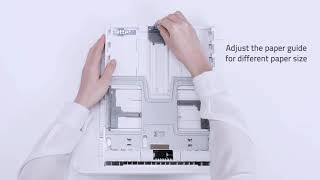 Paper Tray Adjustment Video of P3010P3300M6700M6800M7100M7200M7300 Series [upl. by Sirac261]