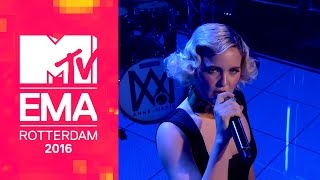 AnneMarie  Alarm Live from MTV EMAs 2016 [upl. by Airdnaed]