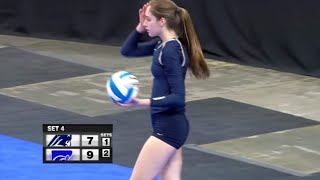 Exciting HS Girls Volleyball State FINAL Champlin Park vs Eagan Full Match [upl. by Anavas]