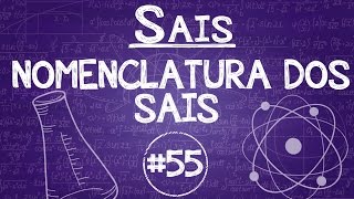 Química Simples 55  Sais  Nomenclatura [upl. by Noled720]