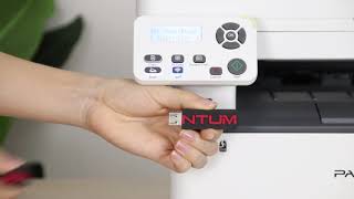 Easily Scan the Files to USB Drive with Pantum M7100 Series [upl. by Aylad]