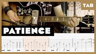 Guns N Roses  Patience  Guitar Tab  Lesson  Cover  Tutorial [upl. by Adnahsam768]