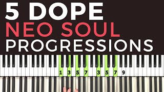 5 Dope Neo Soul Progressions [upl. by Tucker738]