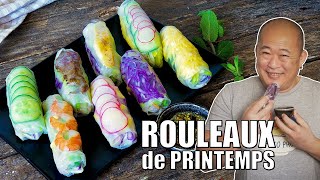 Comment faire des rouleaux de printemps facilement  Le Riz Jaune [upl. by Sollie]