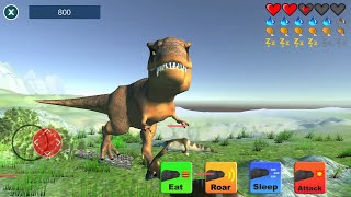 Gallimimus Dinosaur Simulator AndroidIOS Gameplay 2020 [upl. by Ainotal]