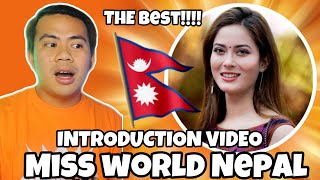 ATEBANG REACTION  Nepal  Shrinkhala Khatiwada  Contestant Introduction Miss World 2018 [upl. by Nodnek]