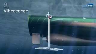 Seabed Sediment Core Extraction Animation [upl. by Maxentia276]