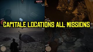 Red Dead Online Capitale Locations All Missions And Contracts [upl. by Keely]