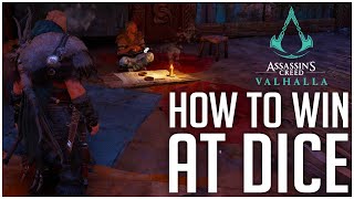 How to WIN AT THE DICE GAME Orlog  Assassins Creed Valhalla Tips [upl. by Devonna]