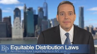 Equitable Distribution  New York Divorce Attorney Brian D Perskin [upl. by Rovaert35]