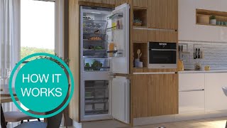 How It Works Integrated Fridge Freezer • NatureFresh by Gorenje [upl. by Aimek]