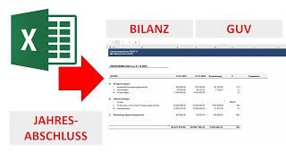 Jahresabschluss erstellen in Excel I Excel Vorlage I Excelpedia [upl. by Stern556]