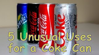 5 SIMPLE COKE CAN LIFE HACKS [upl. by Ereveniug]