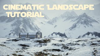 Easy Cinematic Landscape Tutorial in Blender [upl. by Tania]