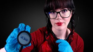 ASMR Cardiovascular Exam ❤️ Doctor Roleplay Real Heartbeat Sounds [upl. by Aizirk]