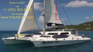 Best BVI Crewed Yacht Charters  Catamaran Karizma Tour [upl. by Vere207]