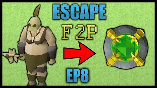 OSRS Escape F2P Killing ogress warriors OSRS 2021 [upl. by Studdard]