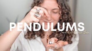 EVERYTHING YOU NEED TO KNOW ABOUT PENDULUMS ✨ What they are and how to use them for healing [upl. by Canfield726]