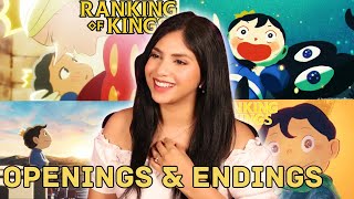 THIS MELTS MY HEART  Ranking of Kings Ousama Ranking Openings and Endings BLIND REACTION [upl. by Kearney]